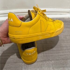 Veja x Mansur Gavriel Campo Sneaker in Sunshine Yellow - Women's EU 39
